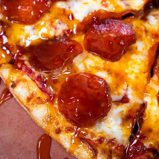 Spicy Honey Pepperoni Pie