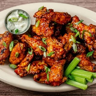 Buffalo wings (10)