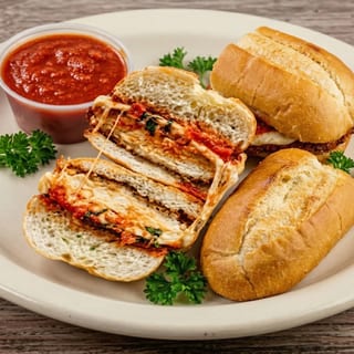 Chicken parm panini