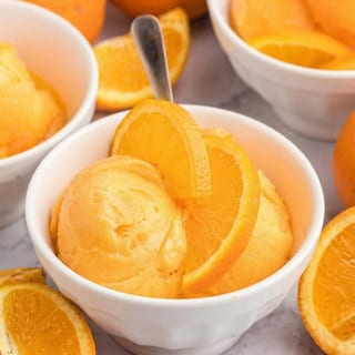 Orange Sherbet (Cone)