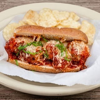 Meatball Parmigiano